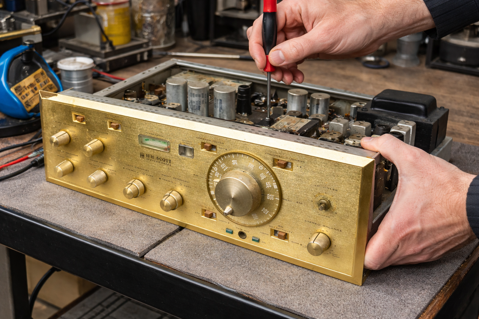 McIntosh MAC7600 Receiver Repair