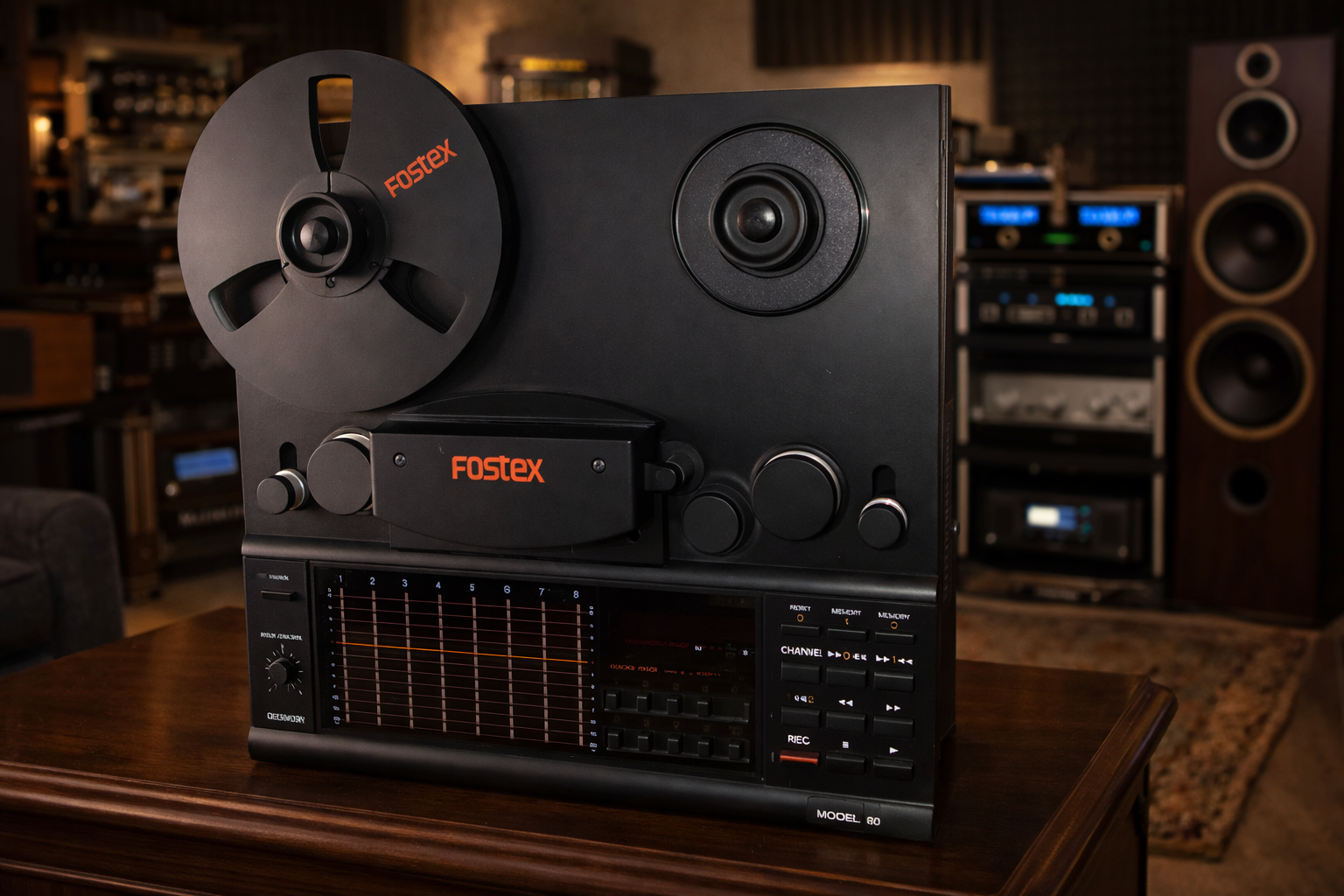 Fostex Reel-to-Reel Tape Recorder
